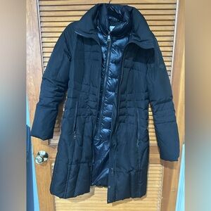 Calvin Klein Black Puffer Coat